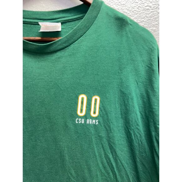Vintage CSU Shirt Colroado State University Rams College Green Graphic X-Large - Picture 3 of 10